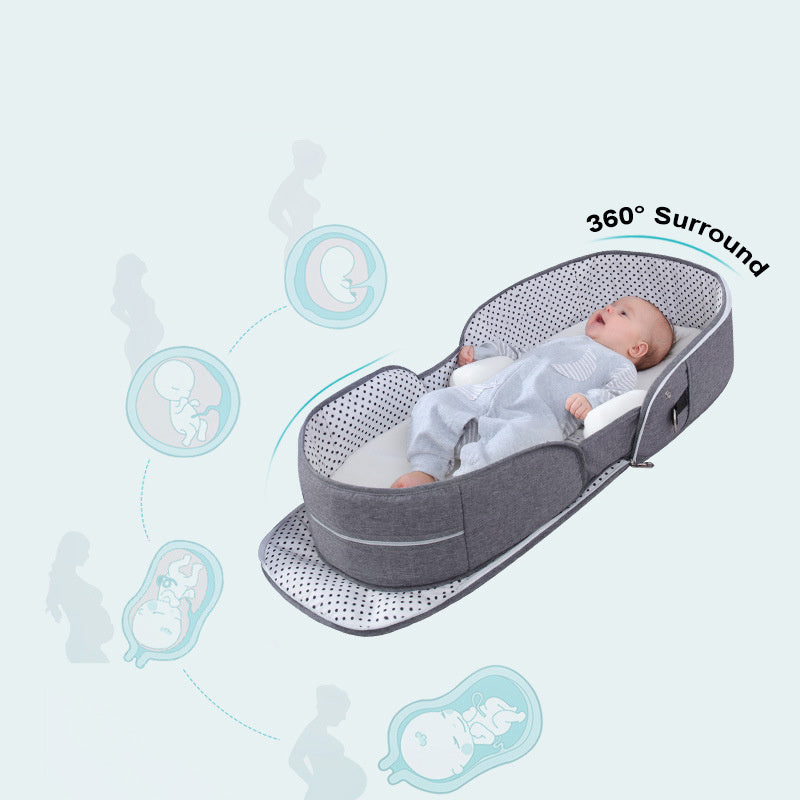 Portable Baby Bed - Tiny Tots by Arunika