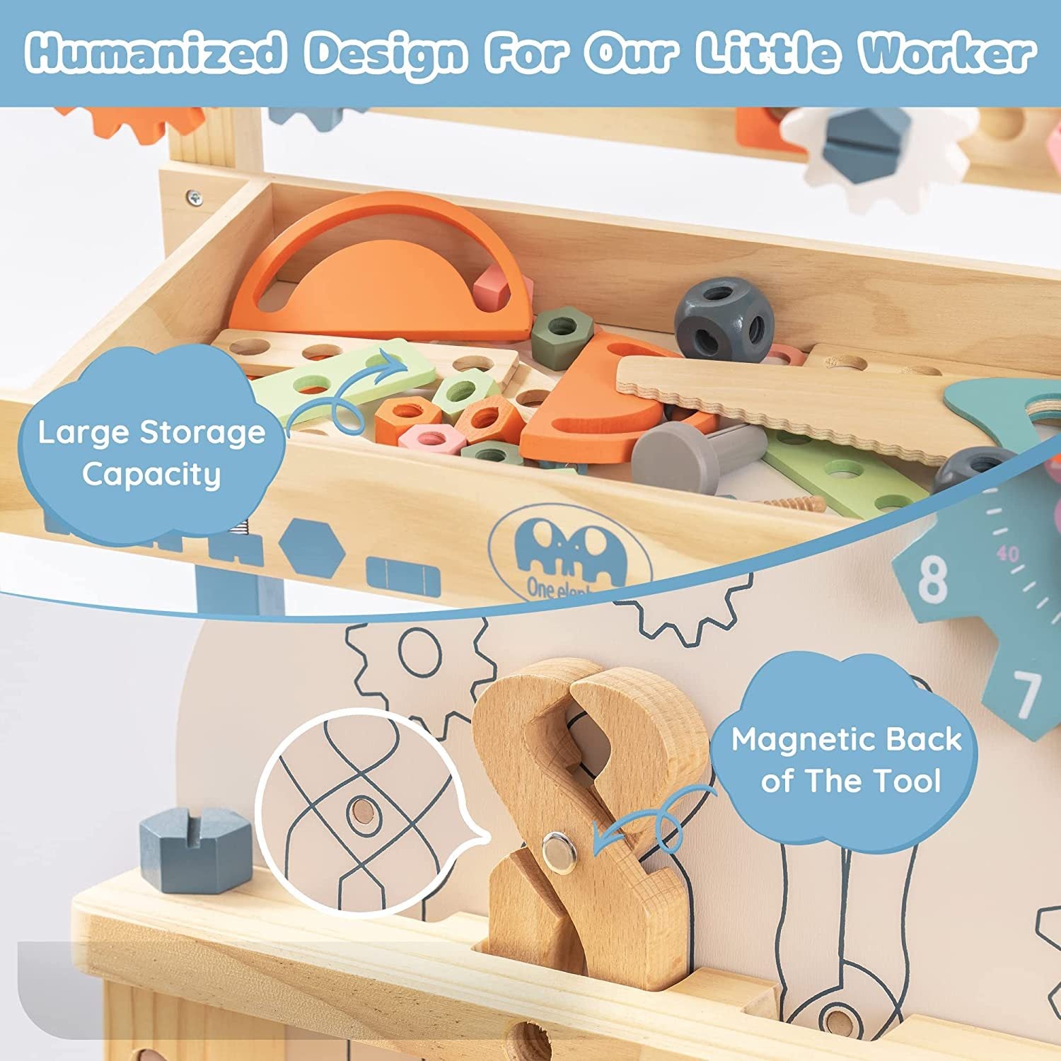 Workbench Play Set - Tiny Tots by Arunika