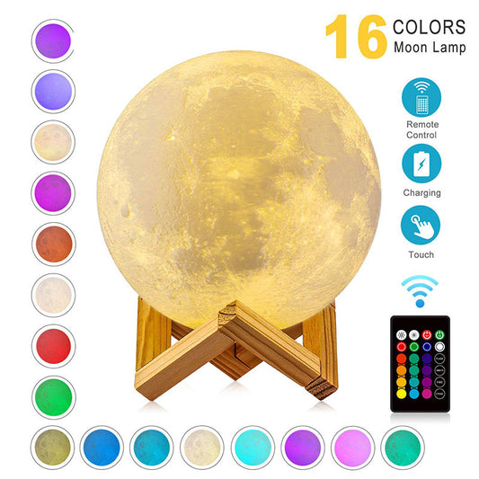 Awesome Night Light Moon - Tiny Tots by Arunika