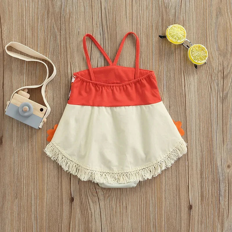 Baby Girl Romper - Summer - Tiny Tots by Arunika