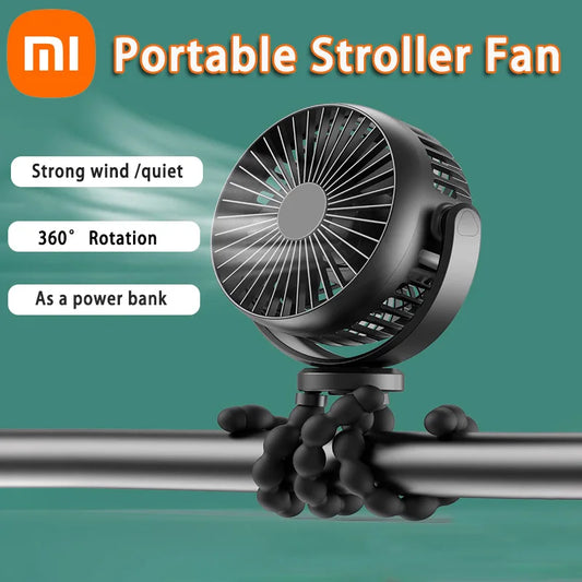 Mini Portable Stroller Fan - Tiny Tots by Arunika