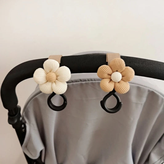 Baby Stroller Hooks - Flower - Tiny Tots by Arunika