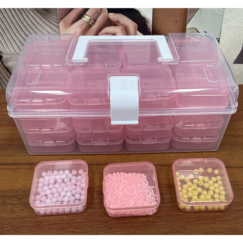 Transparent Plastic Storage Box - Tiny Tots by Arunika