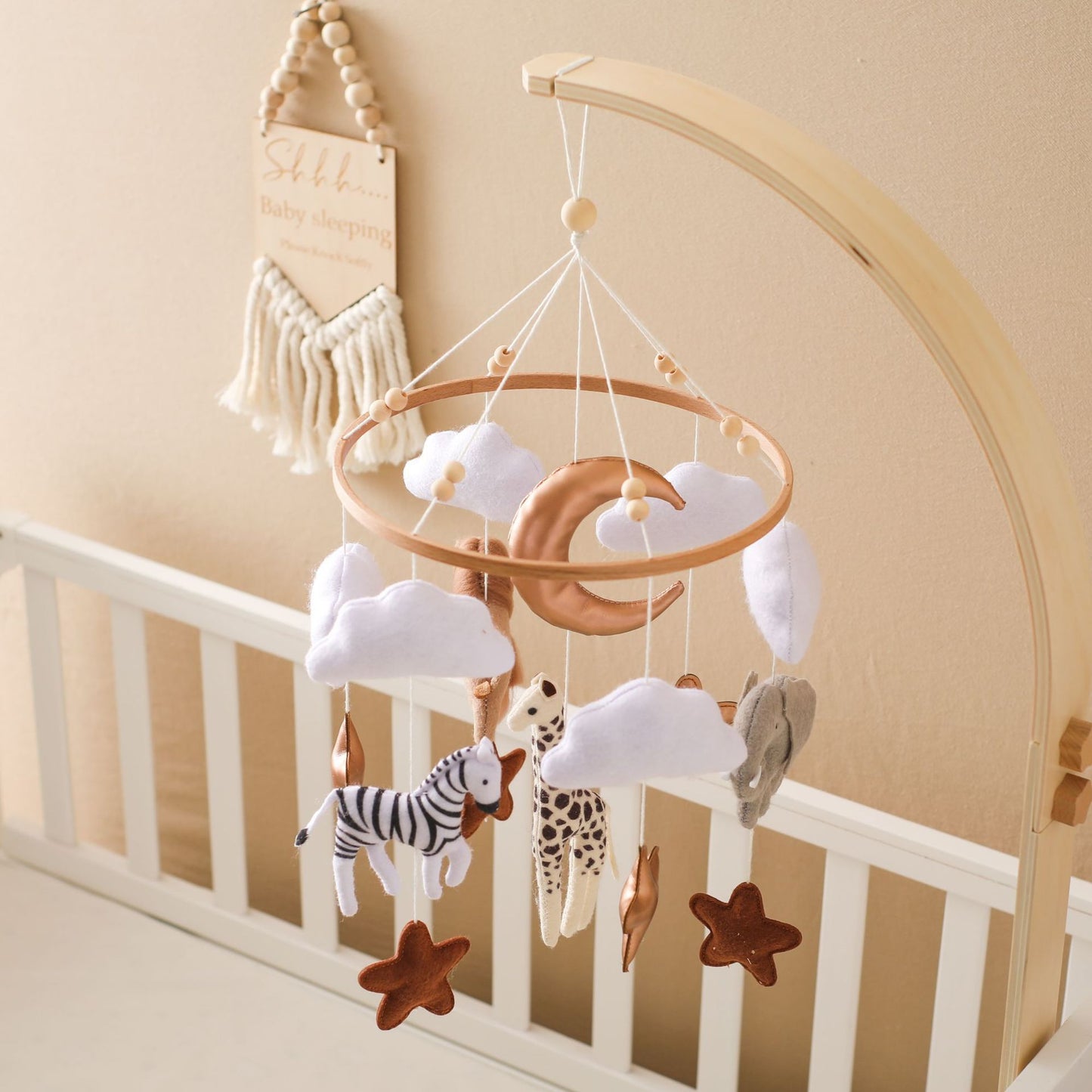 Animal Kingdom Crib Decoration - Tiny Tots by Arunika